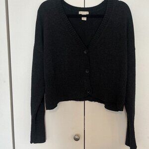 H&M | Black Knit Cardigan | Sz Medium